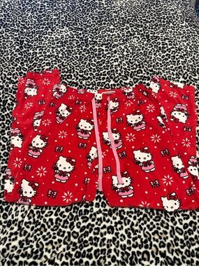 Hello Kitty Red  Pajama Pants